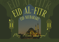 Eid Spirit Postcard Image Preview