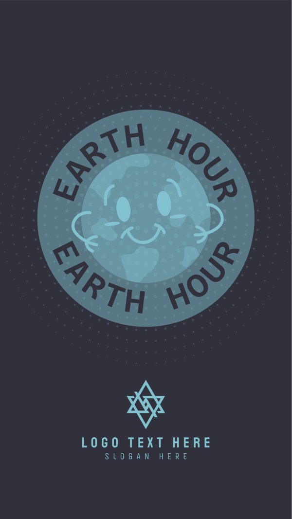 Earth Hour Instagram Story Design Image Preview