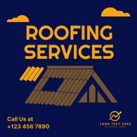 Residential Roof Repair Instagram post Image Preview