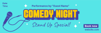 Stand Up Comedy Special Twitter Header Image Preview