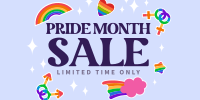 Pride Day Flash Sale Twitter Post Design