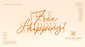 Dainty and Simple Shipping Video Image Preview