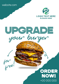 Upgrade your Burger! Flyer Image Preview