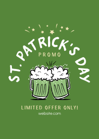 St. Patrick's Beer Poster Image Preview