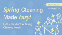 Spring Season Cleaning Animation Preview