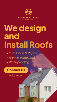 Install Roofing Needs YouTube short Image Preview