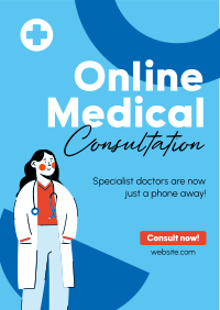 Online Specialist Doctors Flyer Image Preview