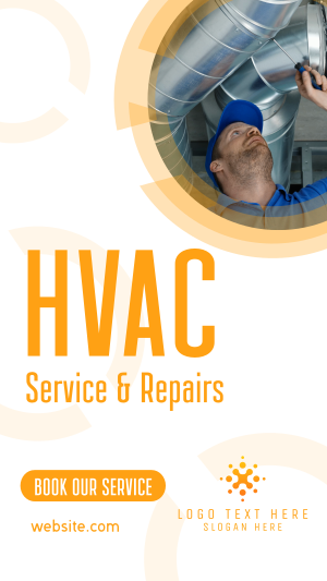 HVAC Technician Facebook story Image Preview