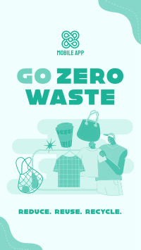 Practice Zero Waste Instagram Story Design