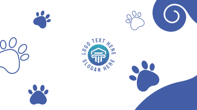 Puppy Paw Prints Facebook event cover Image Preview