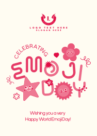 Celebrate Emojis Poster Image Preview