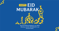 Liquid Eid Mubarak Facebook ad Image Preview