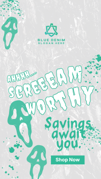 Scream Worthy Discount Instagram Reel Image Preview