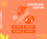 Childcare Center Schedule Facebook post Image Preview