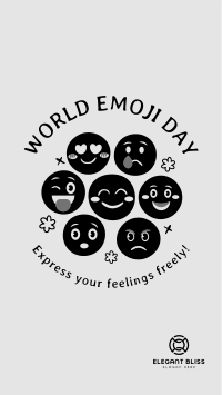 Fun Emoji Day Instagram story Image Preview