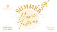 Beachy Summer Music Animation Image Preview