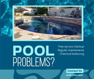 Pool Problems Maintenance Facebook post Image Preview