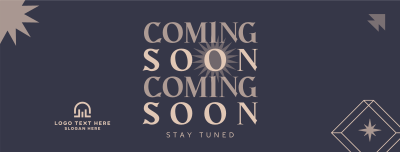 Trendy Coming Soon Facebook cover Image Preview