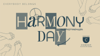 Fun Harmony Day Facebook event cover Image Preview