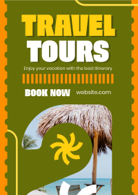 Travel Tour Sale Flyer Design