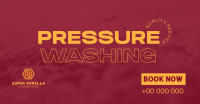 Professional Pressure Wash Facebook ad Image Preview