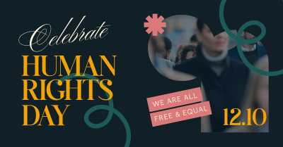 Celebrating Human Rights Facebook ad Image Preview