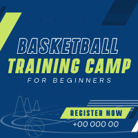 Basketball Training Camp Instagram Post Design