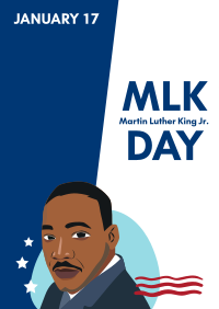 MLK Day Reminder Flyer Design
