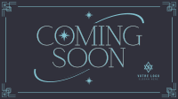 Boho Minimalist Coming Soon Facebook event cover Image Preview