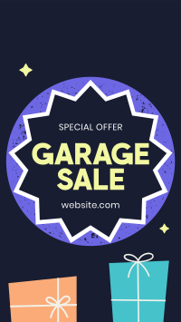 Garage Sale Ad Instagram Story Design