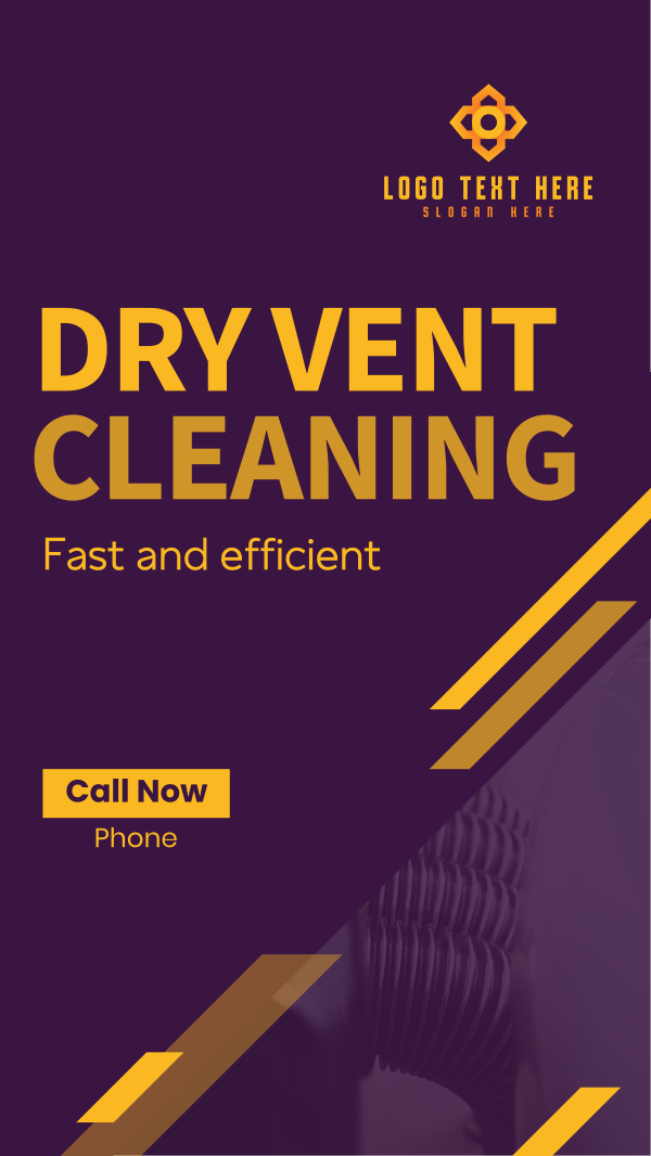 Dryer Vent Cleaner Instagram Reel Design