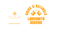 Locksmith Badge Facebook Ad Design