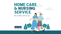 Homecare Service Facebook Event Cover Design