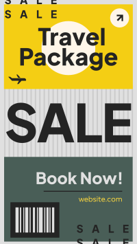 Travel Package Sale TikTok video Image Preview