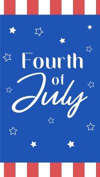 Fourth of July Facebook Story Design