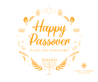 Passover Wreath Facebook post Image Preview
