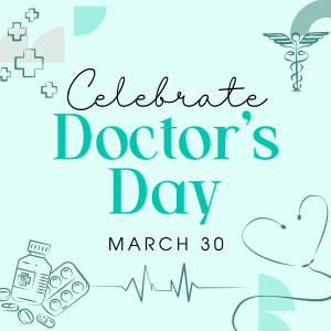Celebrate Doctor's Day Instagram post Image Preview