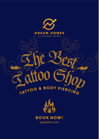 Tattoo & Piercings Flyer Image Preview