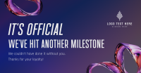 Agnostic Milestone Facebook Ad Preview