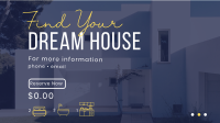 Your Own Dream House Facebook Event Cover Design