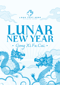 Oriental Lunar New Year Flyer Image Preview