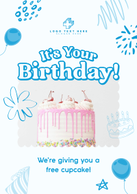 Kiddie Birthday Promo Poster Image Preview