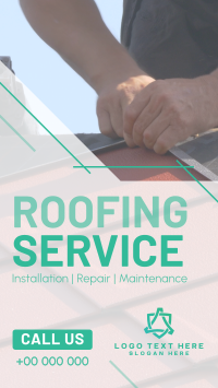 Home Roofing Maintenance Facebook Story Design