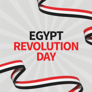 Egypt Revolution Day Instagram post Image Preview