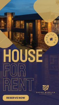 House for Rent Facebook Story Design