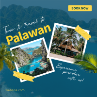 Palawan Paradise Travel Instagram post Image Preview
