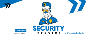 Security Officer Facebook cover Image Preview