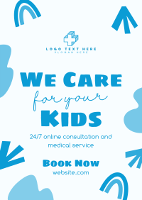 Children Medical Services Flyer Design