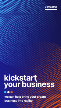Business Kickstarter Facebook Story Design