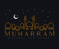 Starry Muharram Facebook post Image Preview
